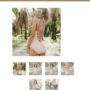 Albion fit peachy keen swimsuit size small